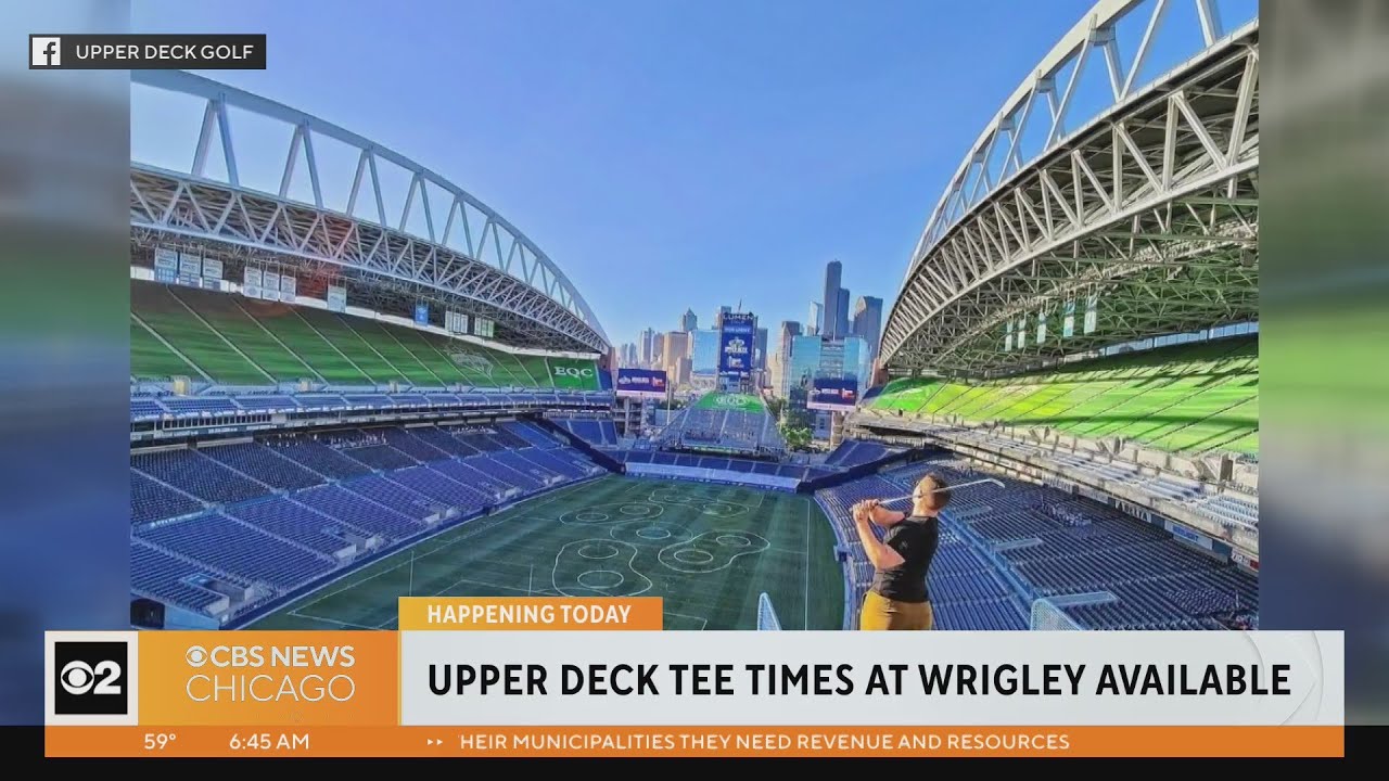 Upper Deck Golf experience coming to Wrigley Field YouTube