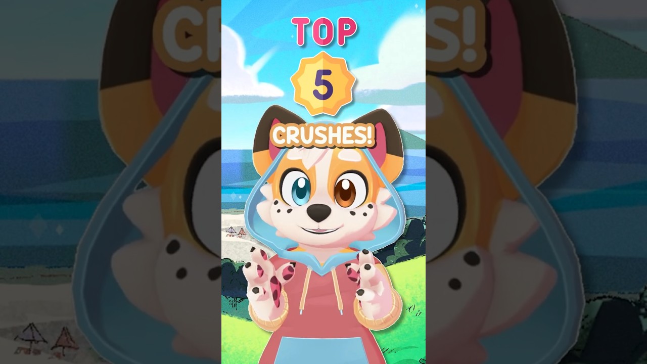 Ranking my TOP 5 VIDEO GAME CRUSHES 😳 #shorts