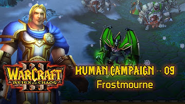 Warcraft III: Reign of Chaos (2002) – Human Mission 9: Frostmourne| Walkthrough Gameplay