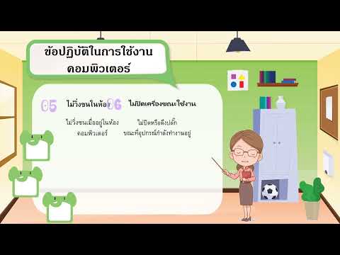 วิชาเทคโนโลยี(วิทยาการคำนวณ) ป.1 เทอม 2 หน่วยการเรียนรู้ที่ 5 การใช้และดูแลอุปกรณ์เทคโนโลยี(สรุป)