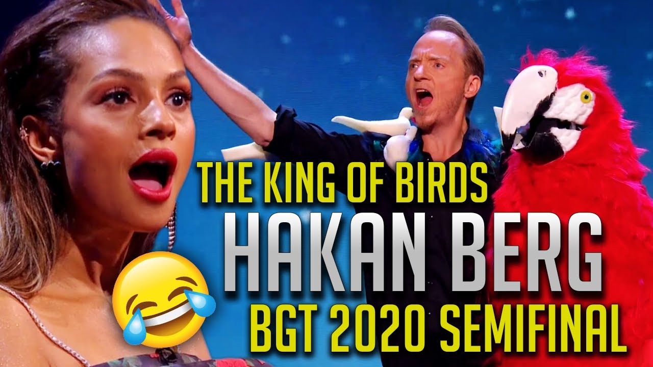 The King of Birds | HAKAN BERG | Britain´s Got Talent  -SEMIFINAL- Comedy & Magic Show BGT