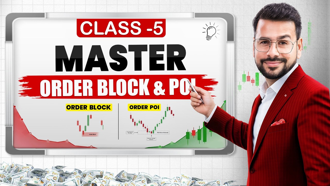 Master Order Block & POI | ICT + SMC Trading Course (Ep.5) | Order Block Trading Strategy