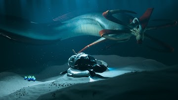 Detecting Leviathan Class Lifeforms.. (Subnautica Animation)