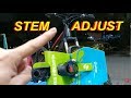 STEM ADJUSTABLE SATORI ALLOY ⭐⭐⭐⭐⭐ TAIWAN CARA PASANG ADJUST HOW TO INSTALL