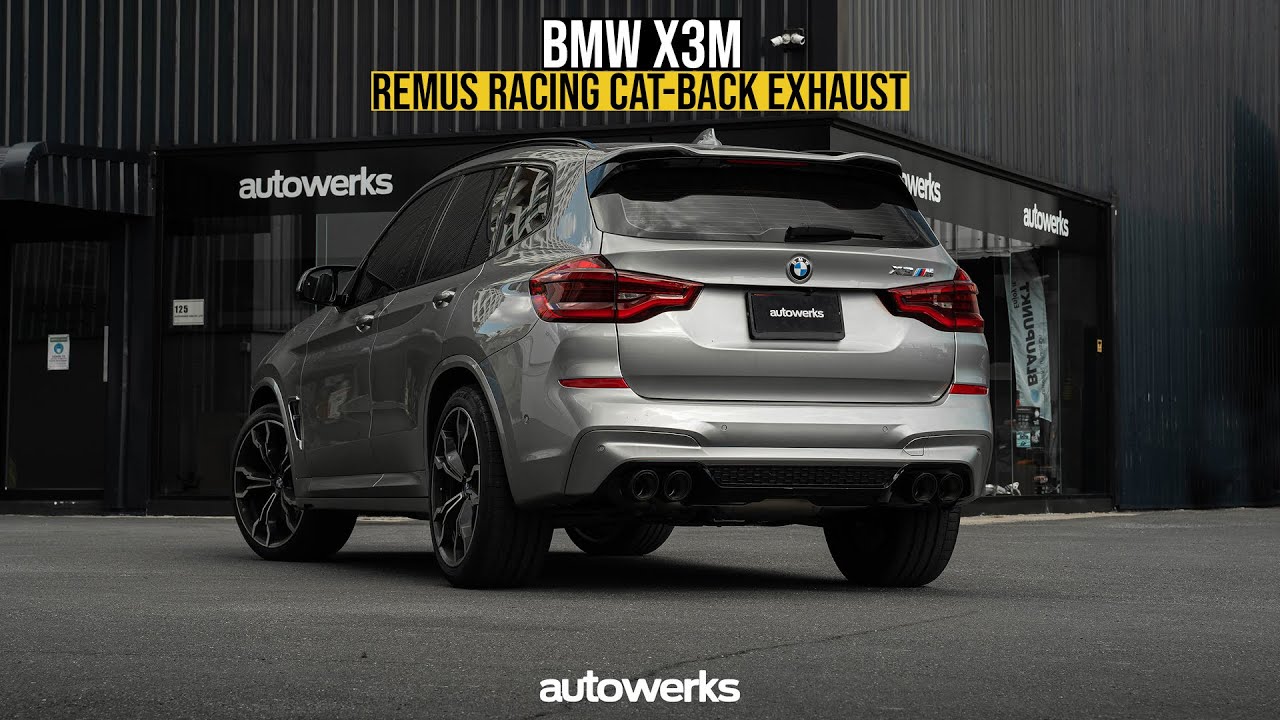 BMW X3M - Remus Exhaust - YouTube