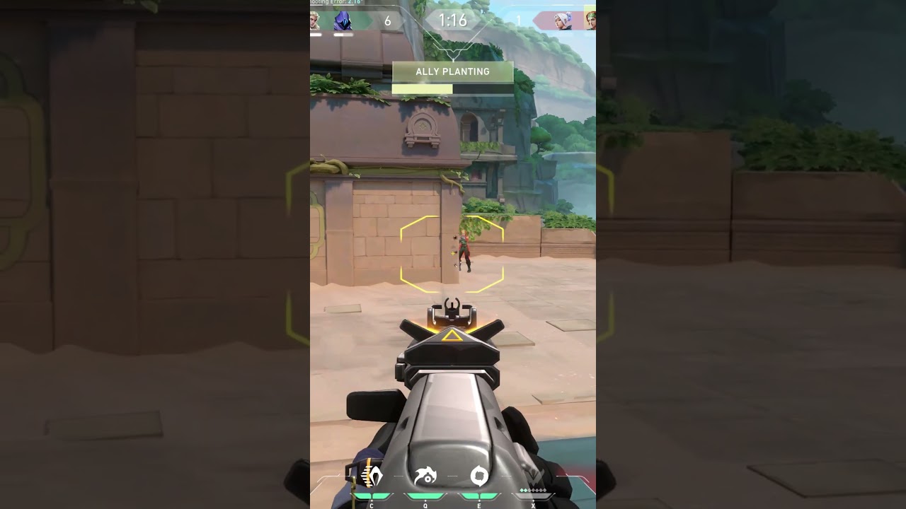 Valorant quad kill Omen gameplay