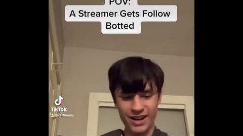 #pov a streamer gets follow botted #shorts