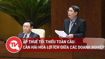 Áp thuế tối thiểu toàn cầu: Cần hài hoà lợi ích giữa các doanh nghiệp| Truyền hình Quốc hội Việt Nam