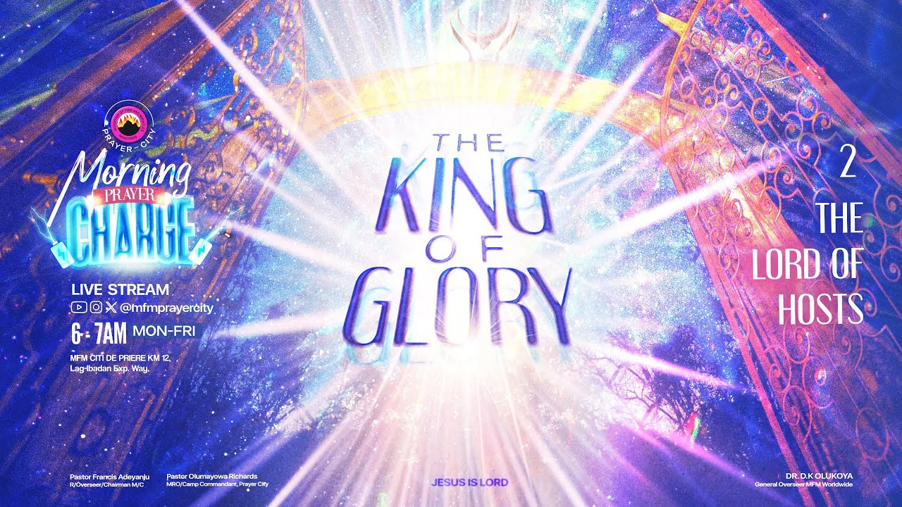 MORNING PRAYER CHARGE || THE LORD OF HOST || 06-01-2026 || PRAYER CITY