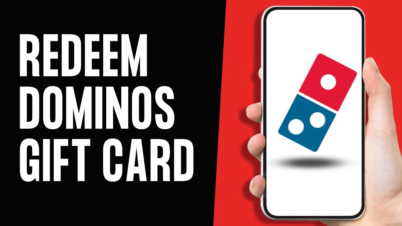 How to Redeem Dominos Gift Card Online (Full guide)