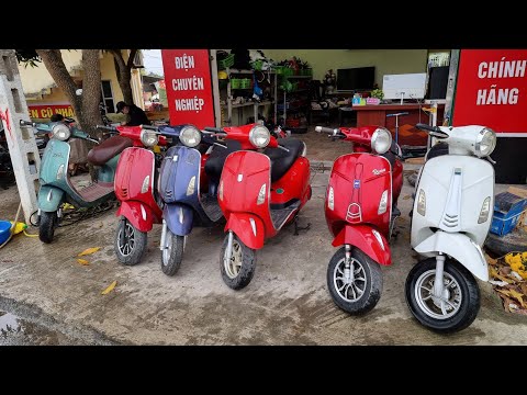 Video vespa cũ nhập khẩu bình mới 100% giá siêu rẻ / XE ĐIỆN... - youtube
