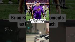Brian Kellys Final Moments As Lsus Head Coach