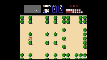How to Get to Level 8 (First Quest) - The Legend of Zelda First Quest 100% Walkthrough