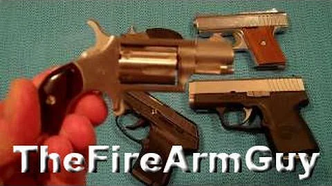 Mouse Guns - NAA, Ruger, Raven, Kahr - TheFireArmGuy