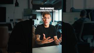 The Sunday Announcement Trap