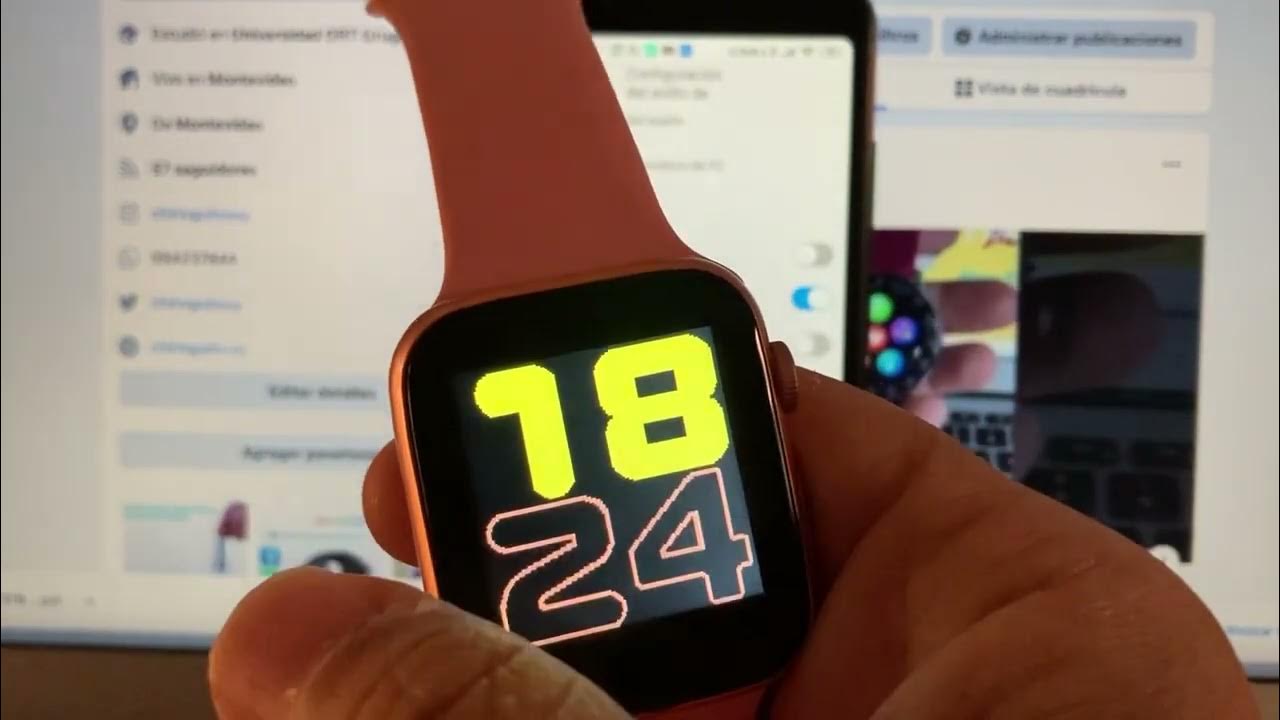 Cómo restaurar a inicio un smart Watch chino - YouTube
