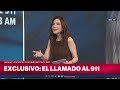 Drogas y escándalo: el llamado al 911 que revela detalles del caso Facundo Moyano