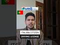 European Passport Driving License | How to Exchange Driving Licence in Portugal as Italian Citizen