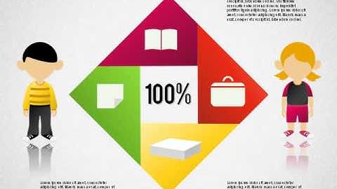 School Infographics for PowerPoint by PoweredTemplate.com