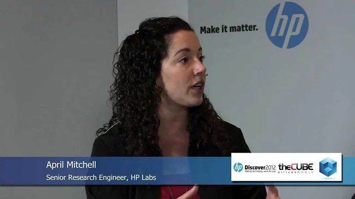 April Mitchell - HP Discover 2012 - theCUBE - #HPD...