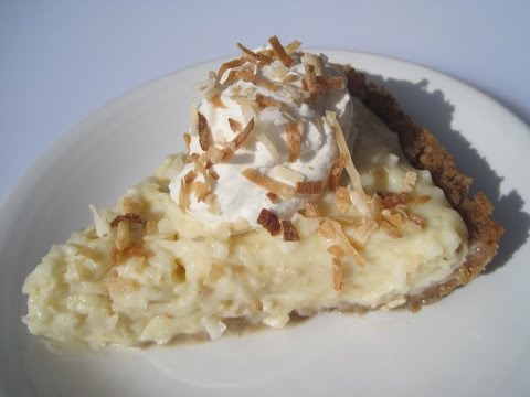 COCONUT CREAM PIE - How to make COCONUT CREAM PIE Recipe