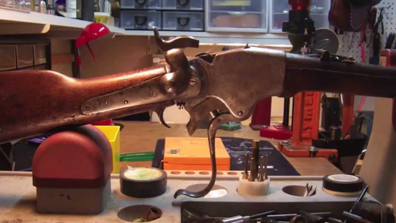 Перезарядка патрона Спенсер 56-50