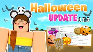 NEW BLOXBURG HALLOWEEN UPDATE 0.11.0!!