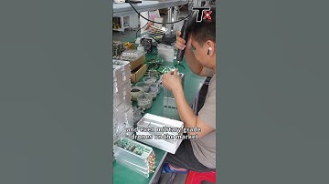 Drone jammer module is in production #factory #dji #robotics #drone #arduino #signal #engineer