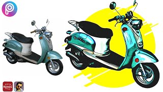 How to Vectorize an Image In PicsArt |Photo to Vector |PicsArt Tutorial | PicsArt Creativity by TTPH screenshot 3