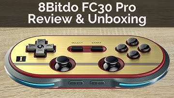 8Bitdo FC30 Pro Unboxing and Review