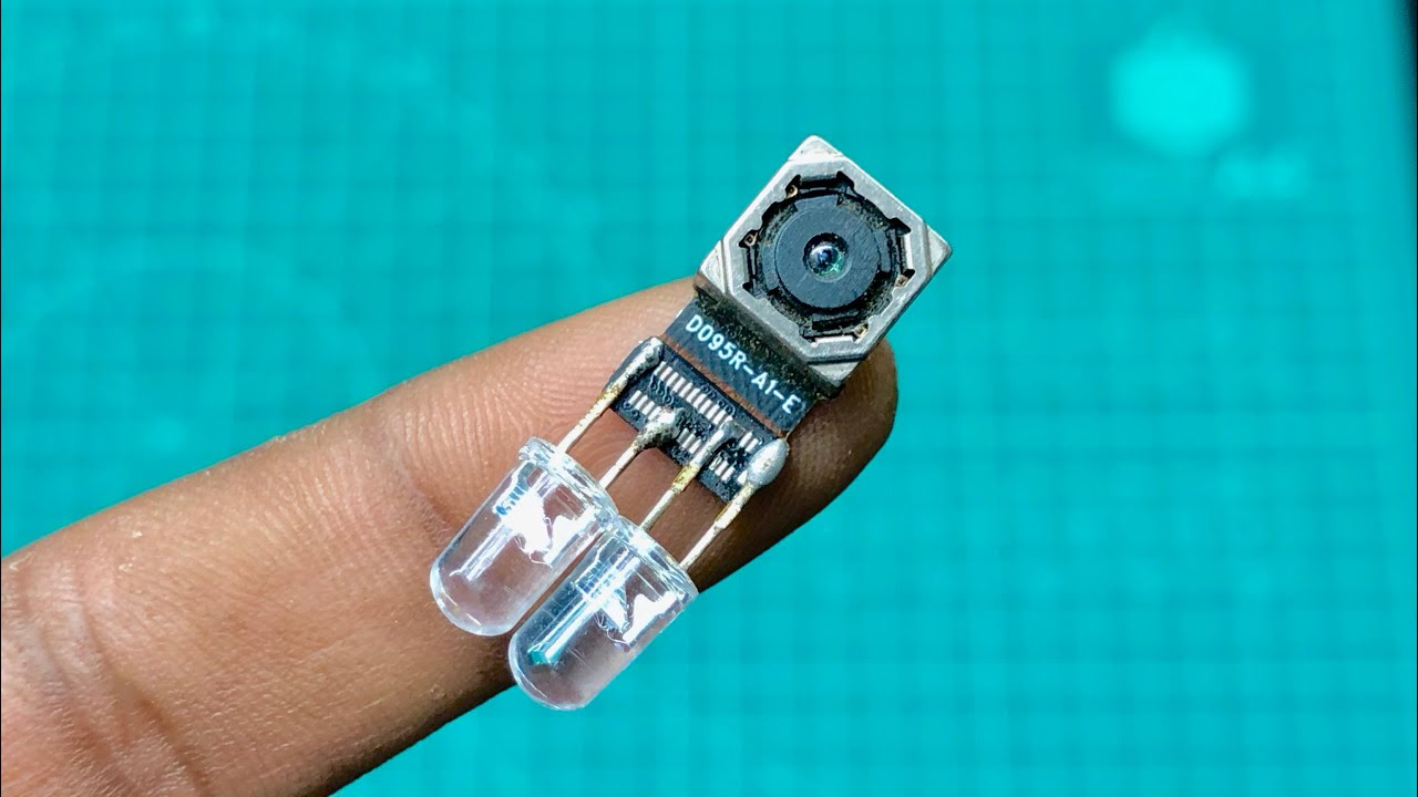 how to make spy camera at home using old phone camera with sensor