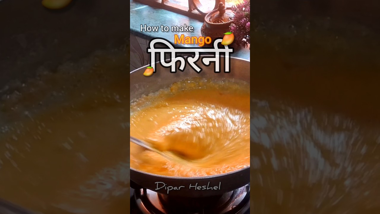 Mango Phirni 🥭| Summer Special Indian Dessert | Must-Try Instant Recipe 
