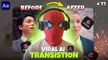 How to Make Viral AI Transistion | After Effects Tutorial