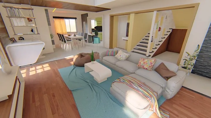 Lumion Walkthrough | Living Room Design| Interior Design