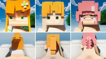 Jenny Mod All Characters with NO BLUR in Minecraft SkyBlock!