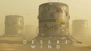 DESERT WIND | Dark Dystopian Ambient | Alien World Soundscape | Dystopian Ambience, Background