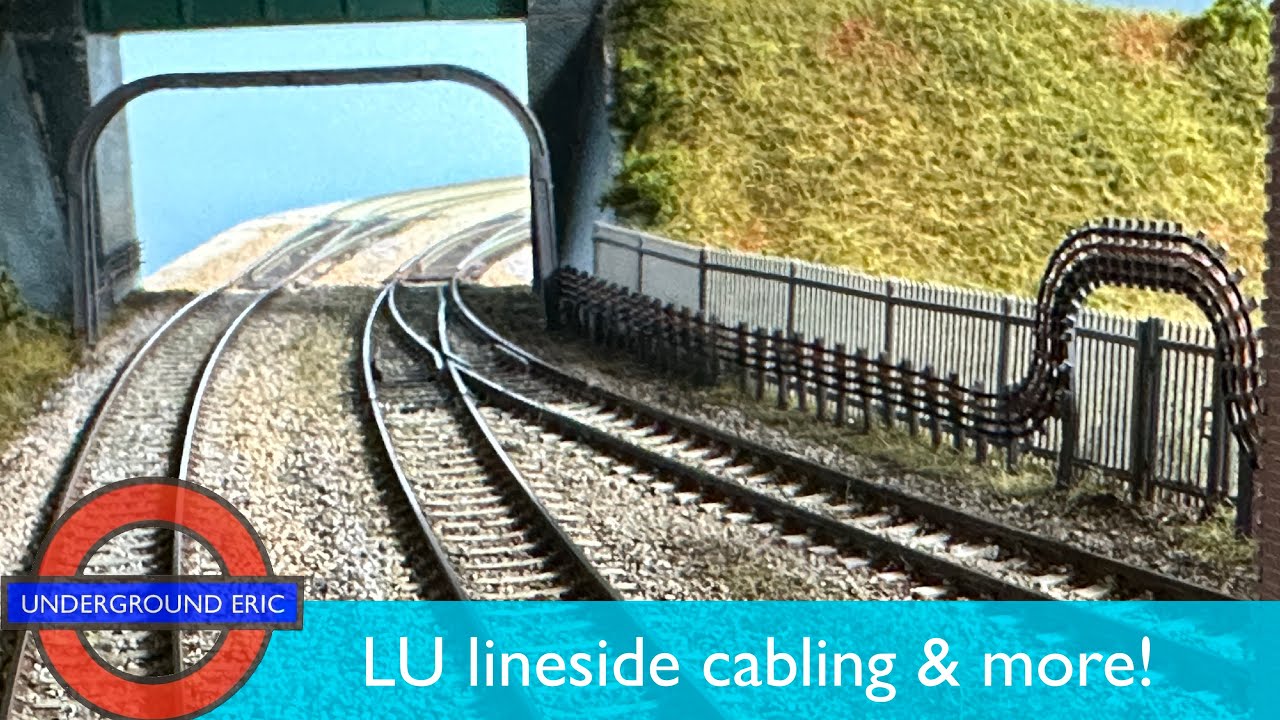 London Underground Model Railway 3d Printed Details By Timbscale Youtube