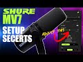 Shure mv7 setup secrets that make you sound amazing