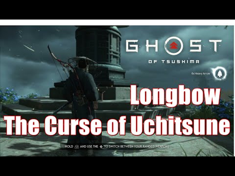 Video: Ghost Of Tsushima - The Curse Of Uchitsune Quest: Blue Flower Location, How To Use The Painting And Get The Longbow