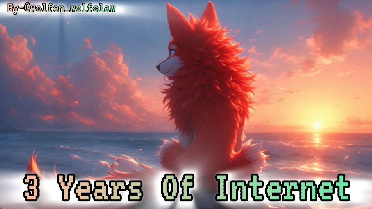 3 Years Of Internet BY-@wolfen_wolfclaw - YouTube
