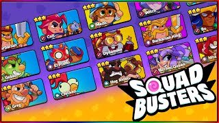 Running Almost All Max Units Lvl 79 - Squad Busters