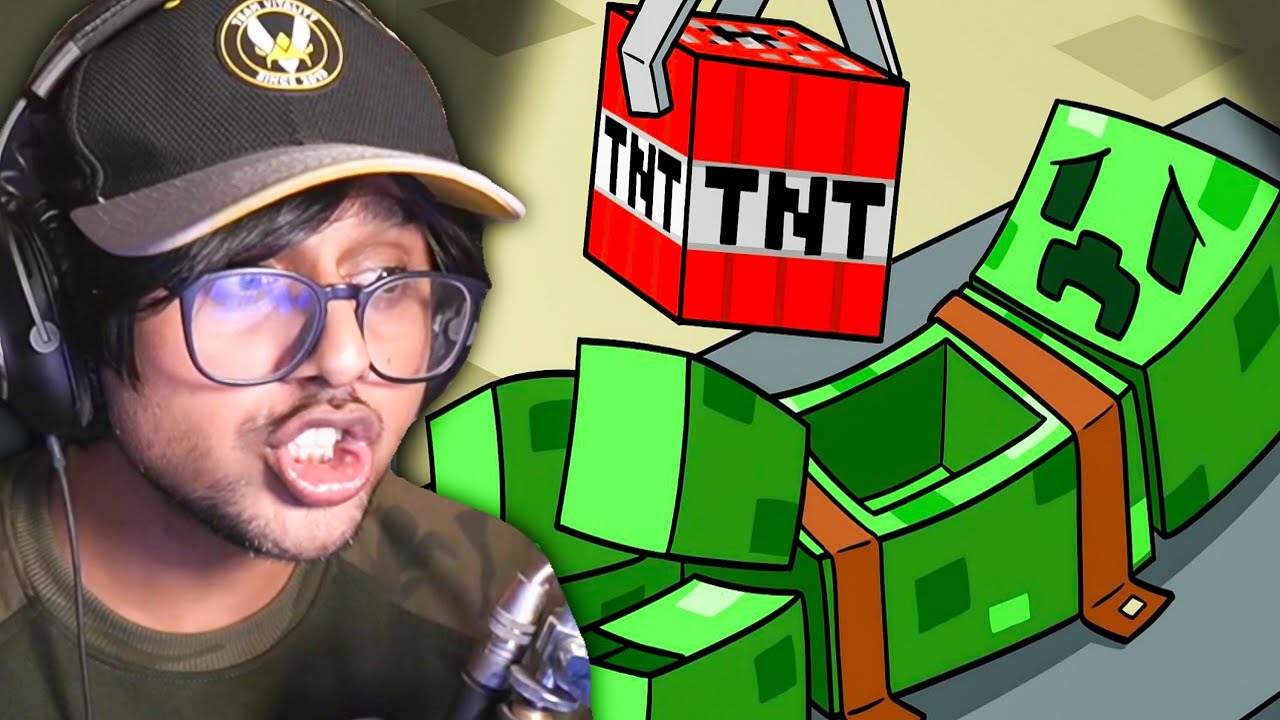 MINECRAFT KA FIRST CREEPER KESE BNA ?