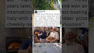 Silvio Berlusconi mocked finnish cuisine