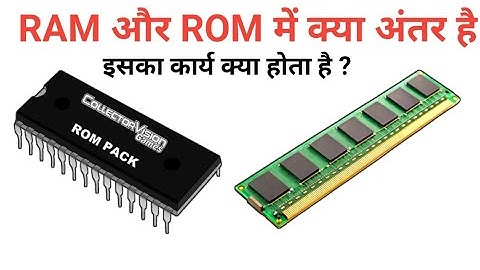 What is RAM and ROM | क्या होता है राम और रोम | Explain by GYANCHANDER KUMAR |