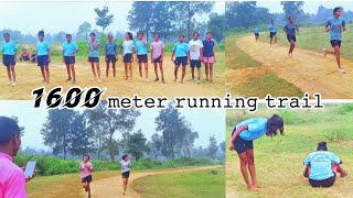 1600 meter running trail /  #1600mtrruning  #running /girl_1600m,कैसे दौड़े