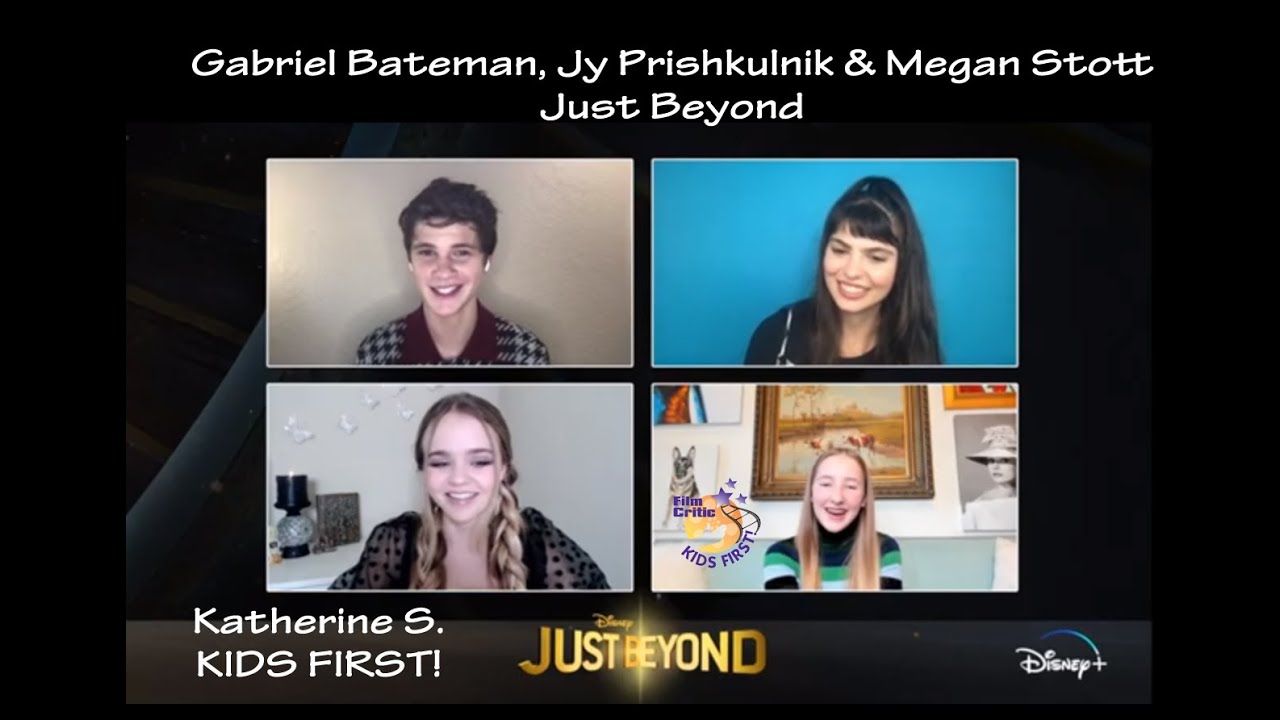 Enjoy Katherine S.'s interview with Gabriel Bateman, Jy Prishkulnik, & Megan Stott about Just Beyond