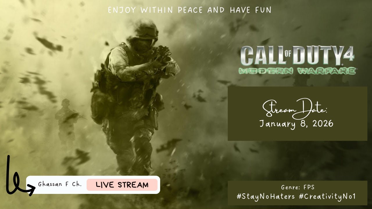 SEMUA DIMULAI DARI SINI (Call of Duty 4: Modern Warfare)