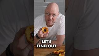 Portuguese Custard Tarts (Pastéis De Nata) 🇵🇹#shortsvideo