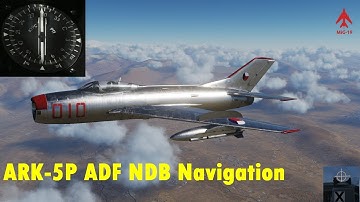 [DCS MiG-19P] ARK-5P ADF NDB Navigation │ test