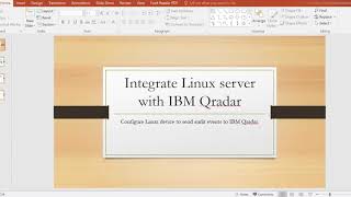 Integrate Linux server with Qradar IBM